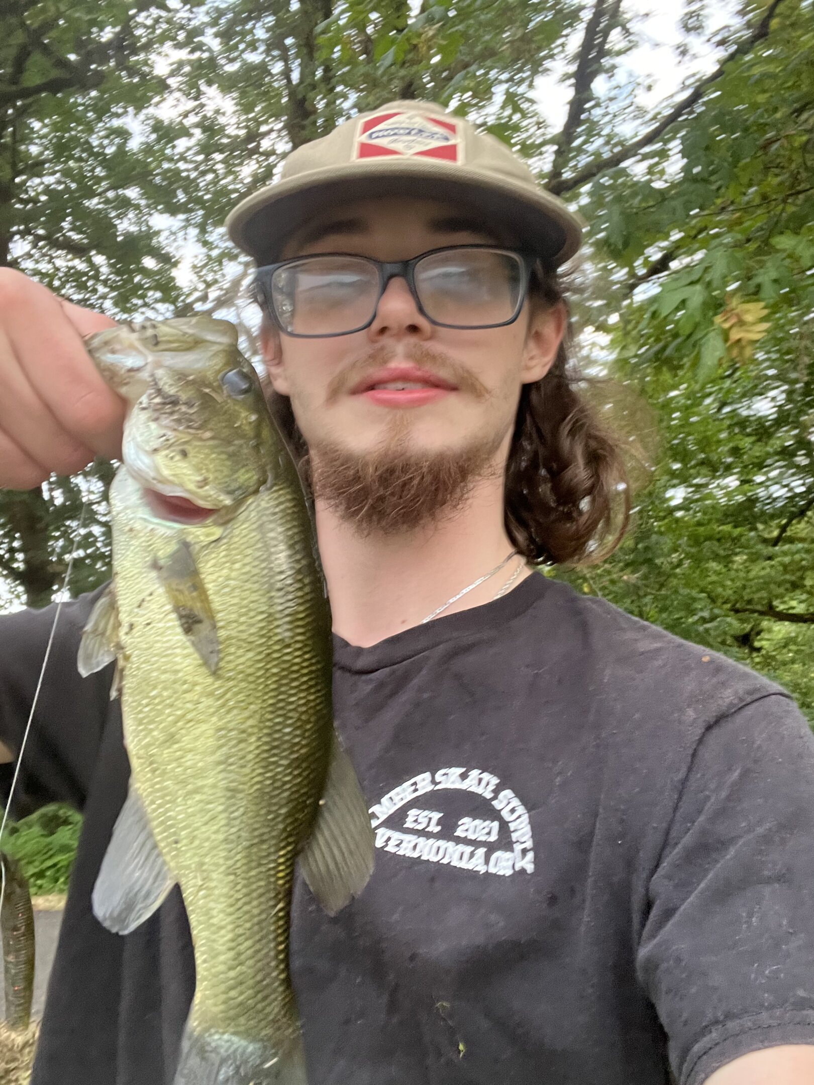 Caught my first bass!