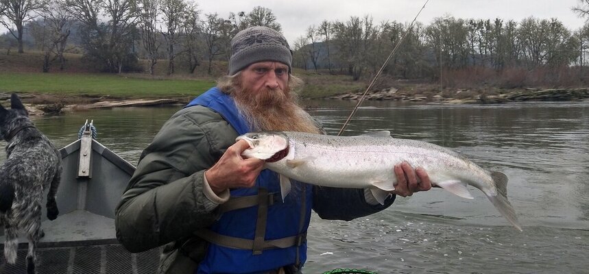 Winter steelhead fishing in Oregon